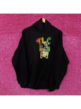 TLC Ohhh On the TLC Tip Airbrush Urban Pop Group Hoodie L